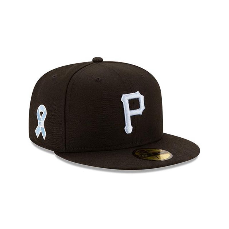 MLB Pittsburgh Pirates Father's Day 59Fifty Fitted (NMB1107) - Black New Era Caps